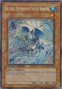 Blizzed, Defender of The Ice Barrier - HA01-EN001 - Secret Rare - Limited