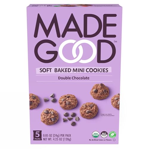 MadeGood Double Chocolate Soft-Baked Cookies