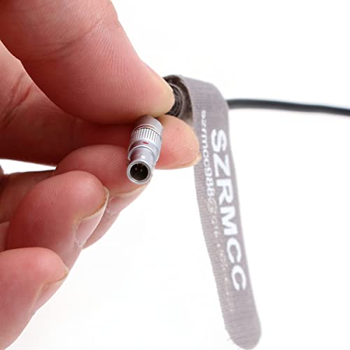 SZRMCC MDVR Small Video Recorder 2.5mm to 4 Pin Night Vision Cable for Thermal Rifle Scope BURRIS Optics BTS50 BTS35 (Straight Cable)