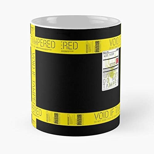Death Stranding Void If Tampered Tape Cargo Sticker Classic Mug