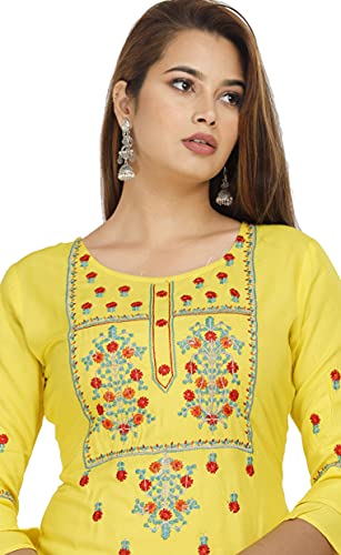Image of Chahit Women's Rayon Straight Kurta