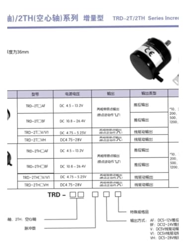 Encodeur TRD-2EH2000B composant haute précision pour moteur industriel - 6