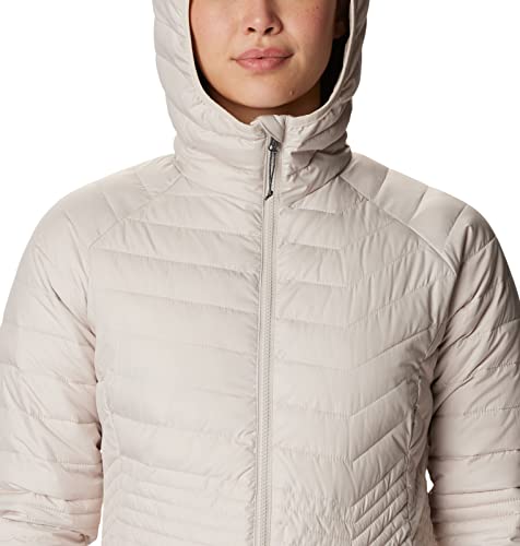 Image of Columbia Women Solid Powder Lite Mid Jacket Hoodie