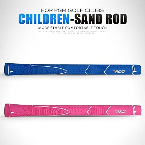 Leworęczny Junior Golf Wedge 56 Degree Lob Club dla dzieci Chłopcy Dziewczyny w wieku 3-12 głowicy ze stali nierdzewnej Carbon Shaft Blue Pink Training Aid