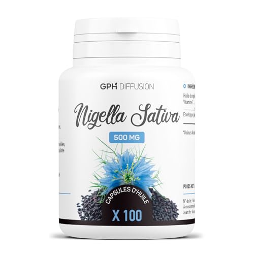 Nigelle - Nigella Sativa - 500 mg - 100 capsules