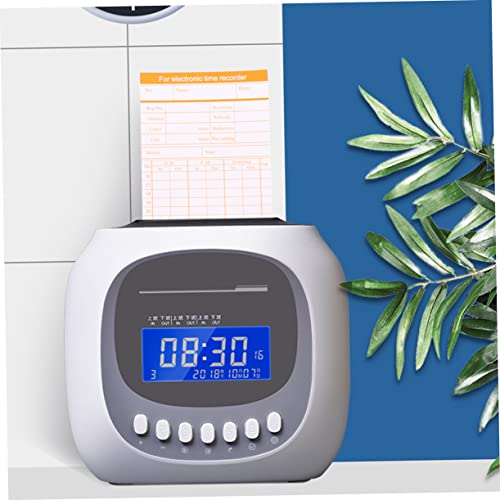 Plafope 100 Sheets Attendance Card Attendance Time Sheet Timecards Time Recorder Paper Time Cards For Employees Time Attendance Cards Time Attendance Record Cards Staff Paper Automatic #TOP7