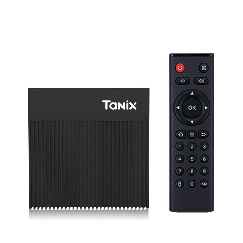 Tanix X4 Android TV Box   Amlogic S905X4 Cortex A55, 4GB RAM 64GB Storage, Android 11, Gigabit Ethernet & USB 3.0, 8K 4K HDR10 Media Player