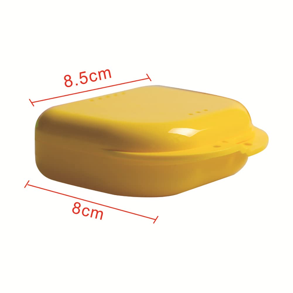 Porte Boite Appareil Dentaire,Lot De 6 Boite A Dentier,Petit étui De Prothese Dentaire