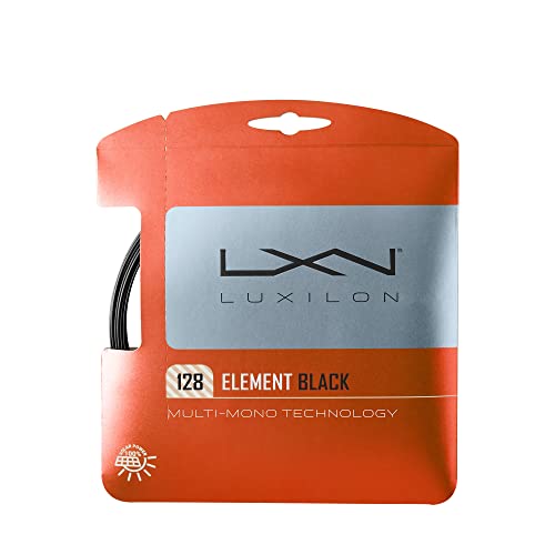 Luxilon Element 130 Tennis String - Set, Black