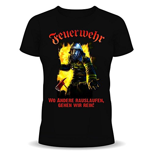 Fun - Maglietta con scritta in lingua tedesca