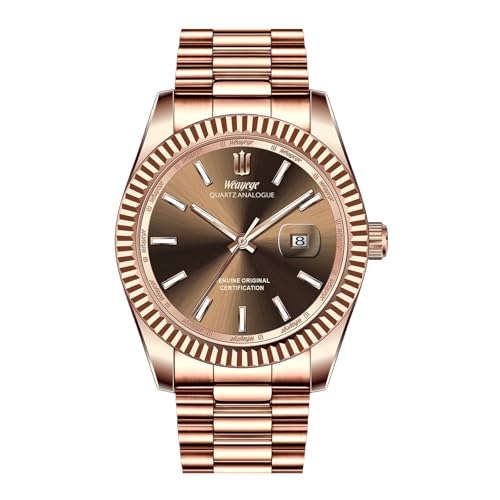 Montre tendance homme pour le bureau et les sorties en acier étanche
