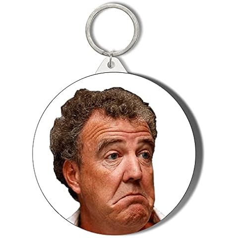 Gift Insanity JEREMY CLARKSON - JEZZA - CLASSIC FACE POSE - 45mm Keyring Cover