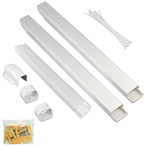 GCGOODS 4in 9ft PVC Line Cover Kit Cover