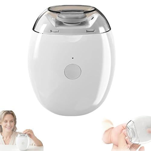 Molinillo de uñas automático universal, portátil 3 en 1 con luz LED y 3 velocidades, cortador de uñas automático silencioso de 360 y recortador de