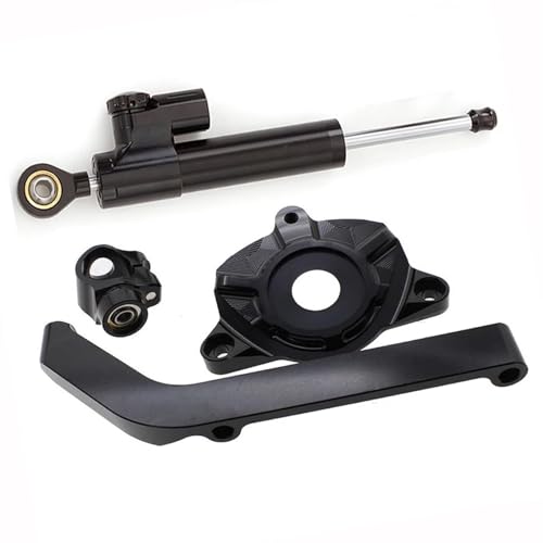 Stabilisateur d'amortisseur de direction CNC réglable avec support de montage pour Kawasaki Z1000