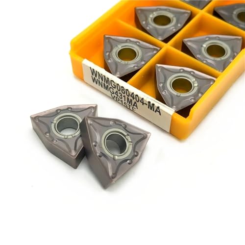 Lathe Tools 10 piezas WNMG080404 VP15TF carburo miniatura 2