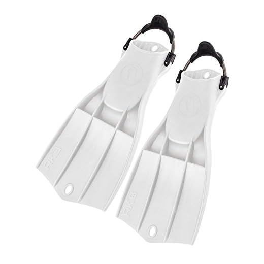 Apeks Rk3 Rk3 White - Aletas, Color Blanco