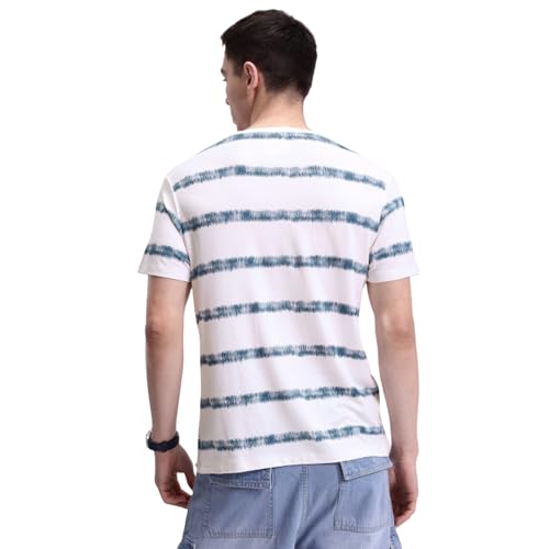Image of Amazon Brand - INKAST Men Printed Half Sleeve Cotton T Shirt | Regular Fit