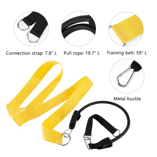 asdmm Golf Swing Twist Training Aid Belt - Posture Correction Warm up Exercise Tool for Beginners Women Men