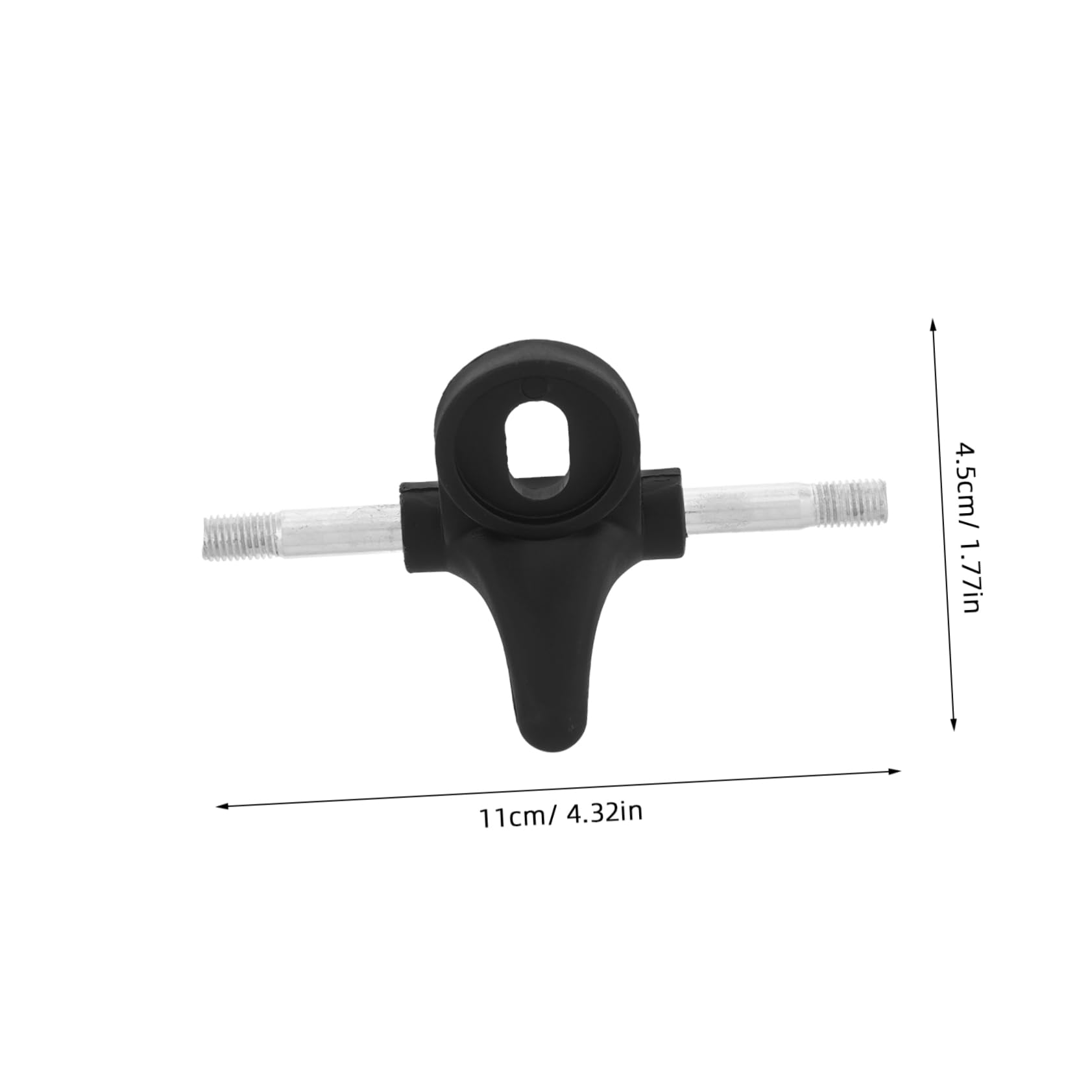 BESPORTBLE Double Row Roller Skate Base Plate Skate Accessory Hardware Set Replacement Parts Universal Fit Constructi