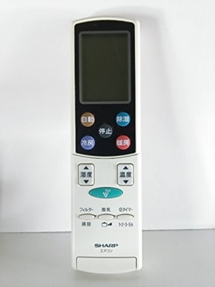 エアコンリモコン　まとめ売り　計9個有ります。 楽天市場】シャープ エアコン リモコン A909JB 電池付き AY-F25S