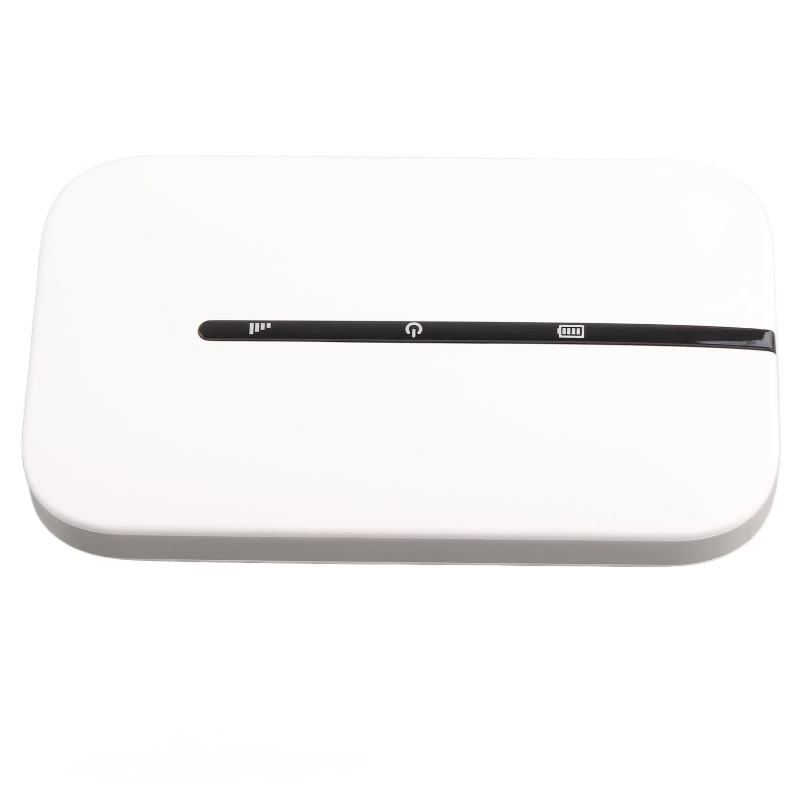 Yctze Router WiFi 4G Portatile con Slot SIM, Bianco, 2,4 GHz, Alimentato a Batteria, Supporta Fino a 10 Utenti, Hotspot Modem LTE Sbloccato per Telefono, PC e Tablet