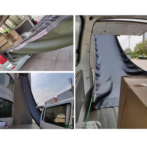 Manipulación de carga en edificios altos con rampa de lona flexible 6
