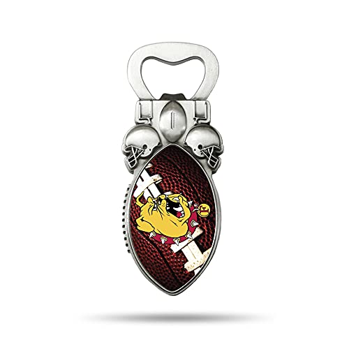 Rico Industries Football Bottle Opener Magnet, Multi