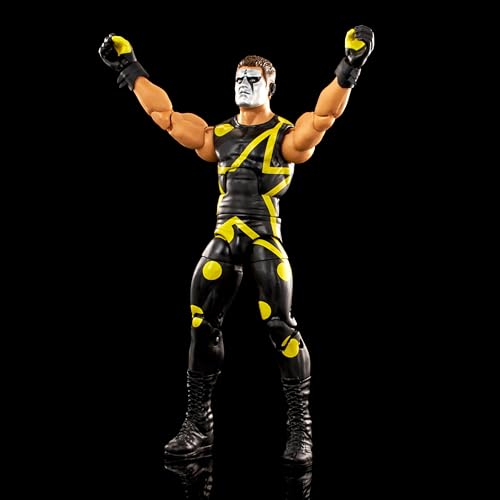 Image of Mattel WWE Stardust Elite Collection Action Figure with Accessories, Articulation & Life-like Detail, Collectible Toy, 6-inch