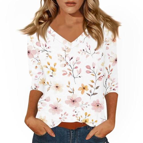 Shirt Damen 3/4 Arm,Longbluse Hochzeit...