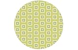 Gräflich Münster'sche Manufaktur Moderne GMM Tapete Modern Living - Little Square grün angepasst an Schöner Wohnen Trendfarbe Farn - Muster 20 x 46,5cm