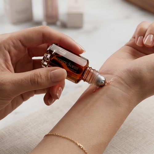 Perfume Oil Indonesian Patchouli Roll-On 3ml – Long Lasting Alcohol Free Arabian Attar – Premium Unisex Woody Earthy Fragrance with Natural Patchouli & Sandalwood Notes by Luxury Scent - Image 4