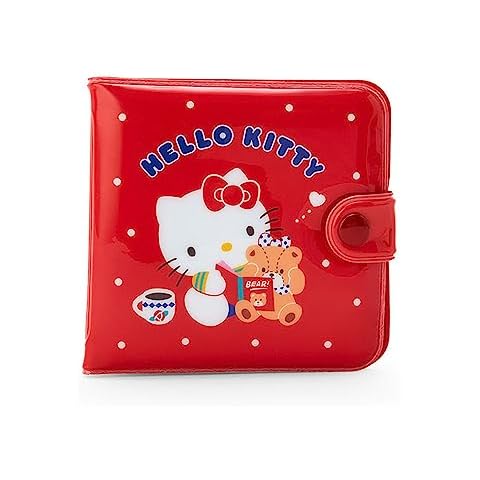 Sanrio Hello Kitty Red Vinyl Wallet Cover