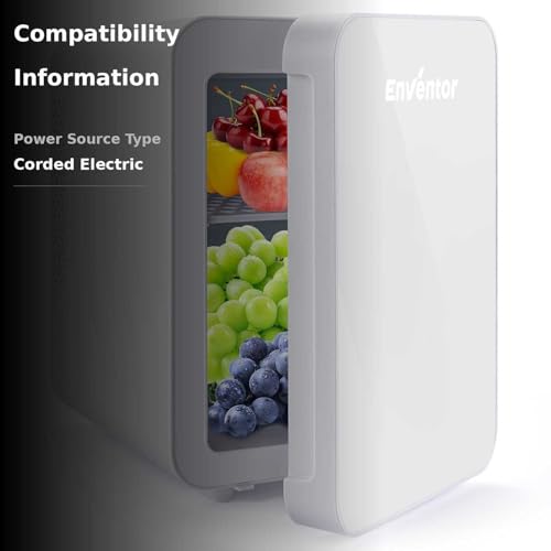 Enventor Mini Refrigerator Skincare Fridge 4L Portable AC+DC Power Cooler & Warmer JY-C-4L の商品画像 2