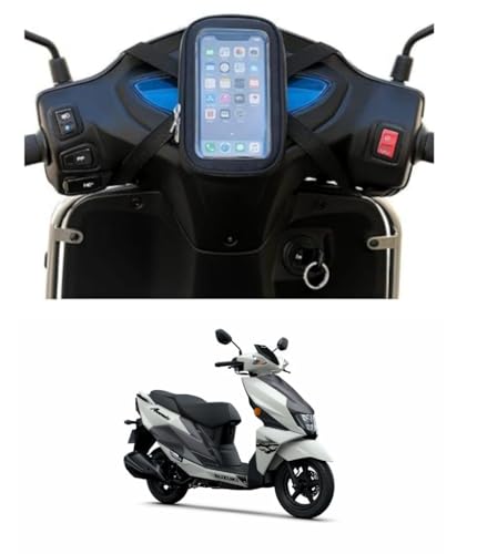 Image of NISHI Universal Mobile Holder /Stand /Mount Pouch for Scooters Scooty (Suzuki Avenis)