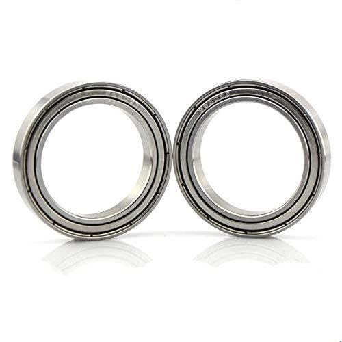 BRDI04000 Rodamientos 50 piezas/100 Piezas rodamiento 6803ZZ 17x26x5 rodamientos rígidos de Bolas de Pared Delgada Blindados 6803-2Z 6803Z 61803 ZZ 17x26x5 mm(50pcs)