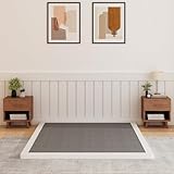 HAVONIZD 2 Inch Box Spring King, Heavy Duty Box Spring for King Bed, Easy Assembly, Metal Frame Mattress Foundation with Fabric Cover