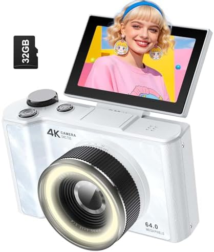 W & O 4K Digital Camera for Photography