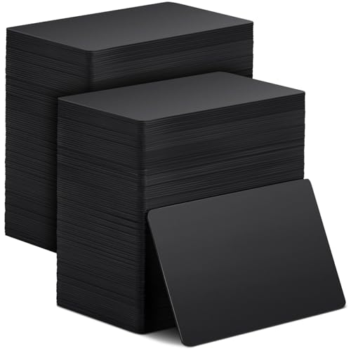 Xuhal 200 Pcs Black Nfc Cards Blank Tags 504 Bytes Digital Programmable Business Cards Chip Compatible with Nfc Enabled Mobile Phones & Devices