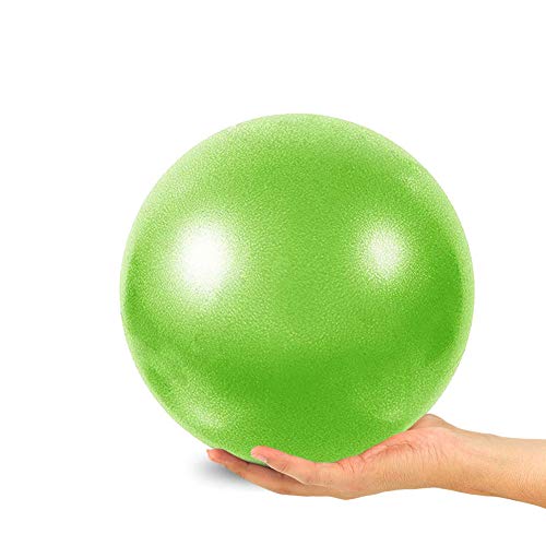 Mini Yoga Balls 9 Exercise Ball Pilates Ball Therapy Ball Balance Ball Bender Ball Barre Equipment for Home Stability Squishy Training PhysicalCore Training with Inflatable Straw