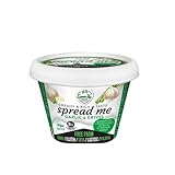 Green Vie - Queso vegano para untar con ajo y cebollino, 200 g