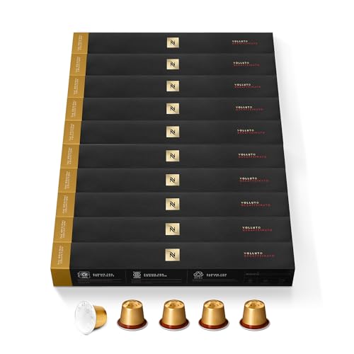 Nespresso Original - Volluto Decaffeinato - pack 100 capsules - intensité 4