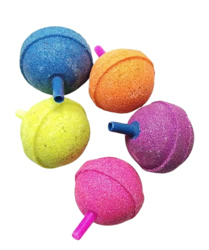 Taiyo Pluss Discovery® Aquarium Air Stone, Round Shaped Air Stones for Aquarium Pumps (Color May Vary) (Pack of 5 (25MM)) (B09NSS3Z4T) Amazon Price History, Amazon Price Tracker