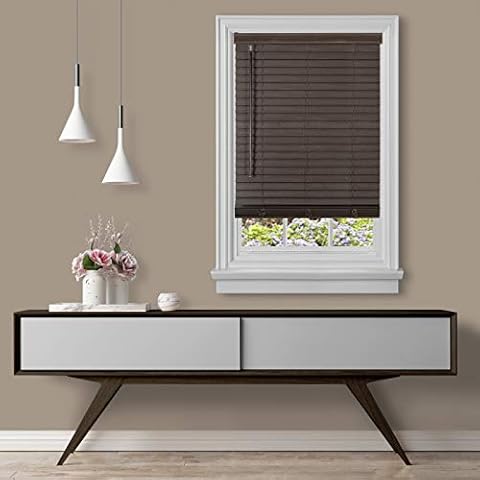 Cordless Room Darkening Blinds - Achim Madera Falsa Cover