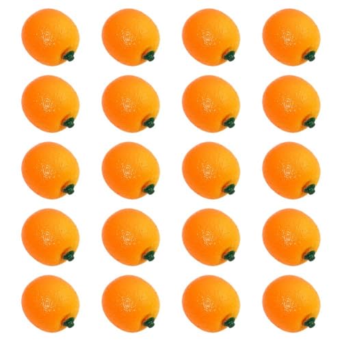 20 Naranjas Artificiales, Modelo De Naranja Falsa, Simulación De Fruta Falsa, Mandarinas Realistas, Decoración para Oficina, Hogar, Cocina, Restaurante.