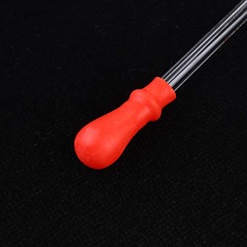 ibasenice Conta- Gotas de Vidro- 10PCS Bulbo De Sucção de Borracha Óleos Essenciais Conta- Gotas Con