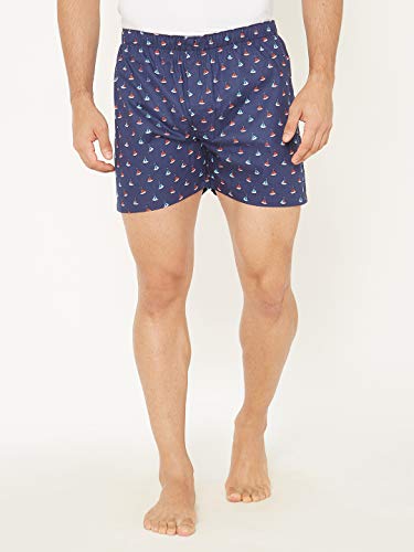 Image of XYXX Men's Remix Regular Fit Cotton Printed Boxer with Dual Pocket & No Marks Waistband (Pack of 2)