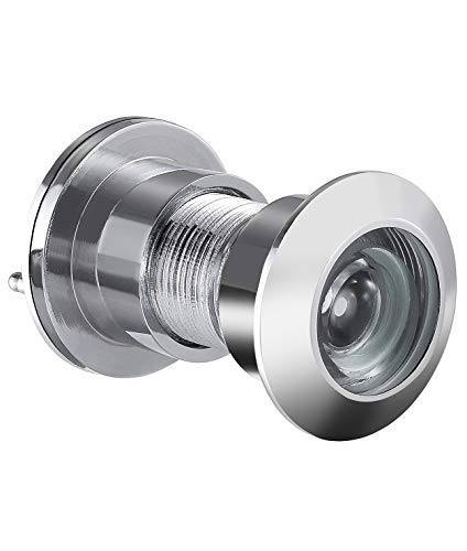 Earl Diamond 220 Degree Large Door Viewer Security Peek Peep Hole for Home