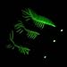 Lixada 3/5pcs 12 cm/21 Noctilucentes Pesca Camarones Señuelo Cebo de Calamar de...