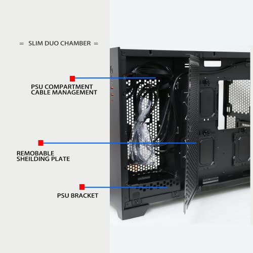Boîtier PC ATX modulaires Pirate Eye synchronisation